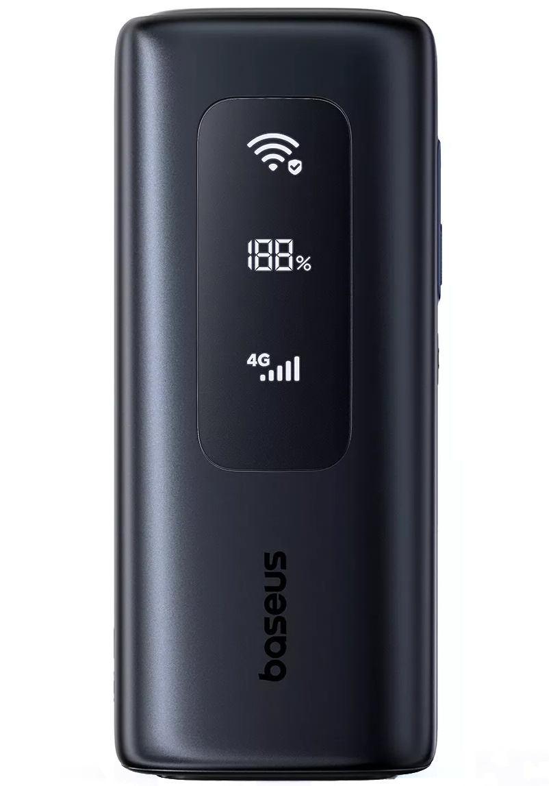 Batería Externa Baseus EnerGeek GX11, 20000mAh, 67W, QC + PD, 1 x USB-A - 2 x USB-C, Negra E0025701