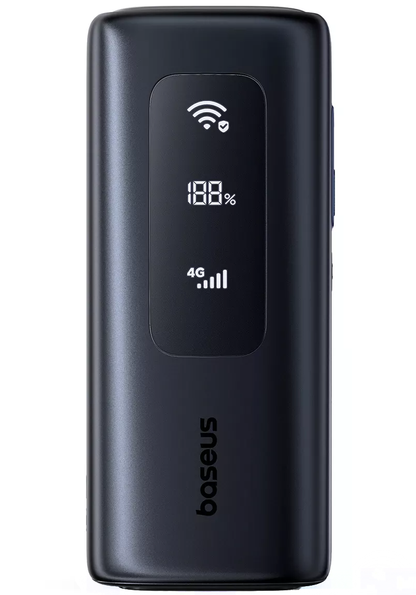 Batería Externa Baseus EnerGeek GX11, 20000mAh, 67W, QC + PD, 1 x USB-A - 2 x USB-C, Negra E0025701