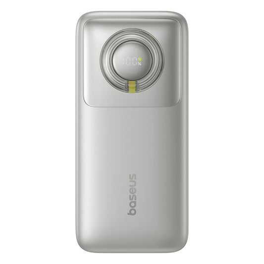 Batería Externa Baseus Free2Pull, 20000mAh, 65W, PD, 2 x USB-C, Gris P10073700843-00