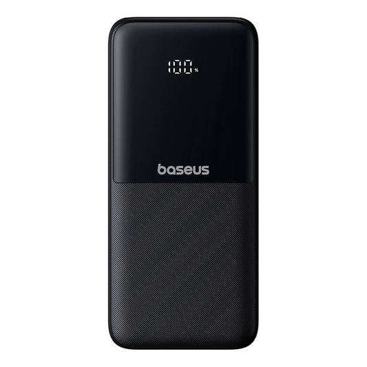 Batería Externa Baseus Lipow, 10000mAh, 22.5W, QC + PD, 1 x Lightning - 1 x USB-A - 2 x USB-C, Negra P10079101123-00
