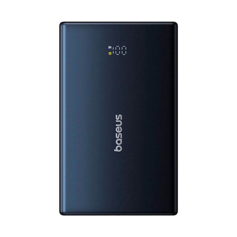 Batería Externa Baseus PicoGo, 10000mAh, 20W, QC + PD, 1 x USB-A - 2 x USB-C, Negra P10076801123-00