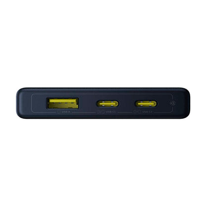 Batería Externa Baseus PicoGo, 10000mAh, 20W, QC + PD, 1 x USB-A - 2 x USB-C, Negra P10076801123-00