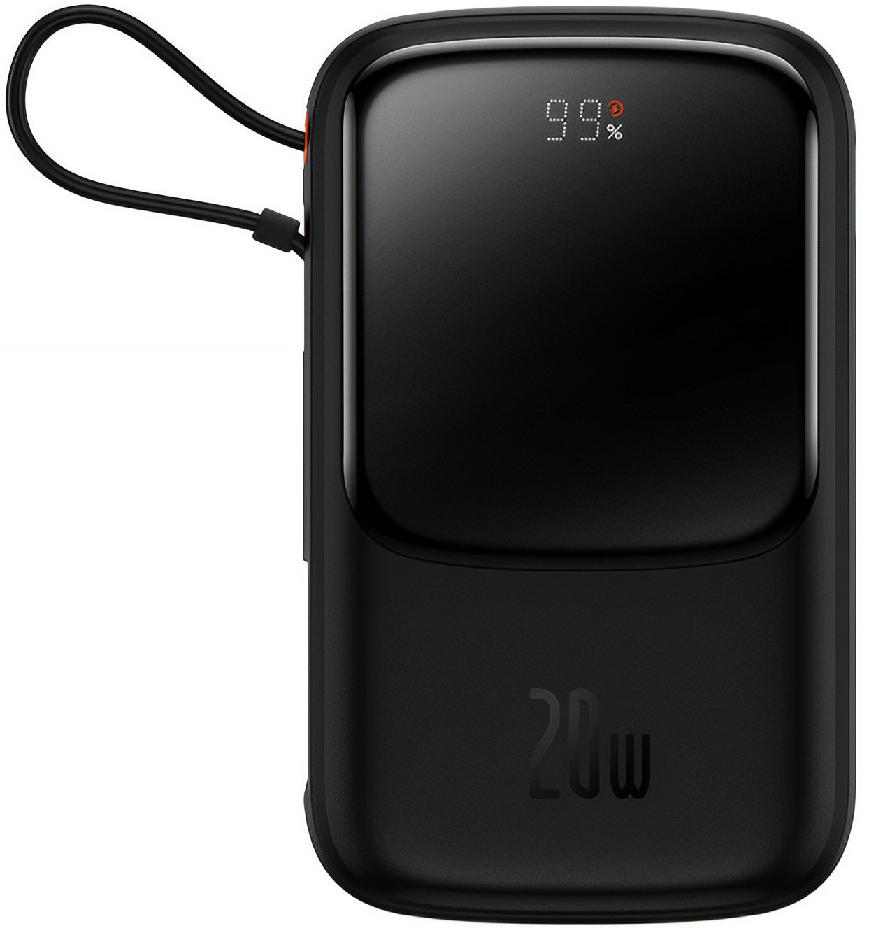Batería Externa Baseus Qpow Pro, 20000mAh, 20W, QC + PD, 1 x Lightning - 1 x USB-A - 1 x USB-C, Negra PPQD060201