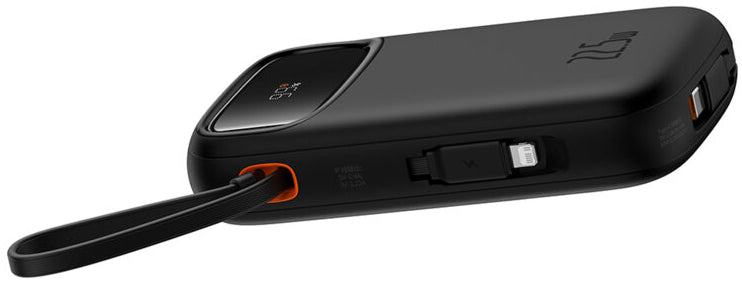 Batería Externa Baseus Qpow2, 10000mAh, 22.5W, QC + PD, 1 x Lightning - 1 x USB-A - 2 x USB-C, Negra P10055003113-00
