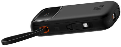 Batería Externa Baseus Qpow2, 10000mAh, 22.5W, QC + PD, 1 x Lightning - 1 x USB-A - 2 x USB-C, Negra P10055003113-00