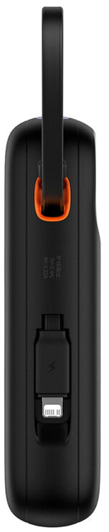Batería Externa Baseus Qpow2, 10000mAh, 22.5W, QC + PD, 1 x Lightning - 1 x USB-A - 2 x USB-C, Negra P10055003113-00