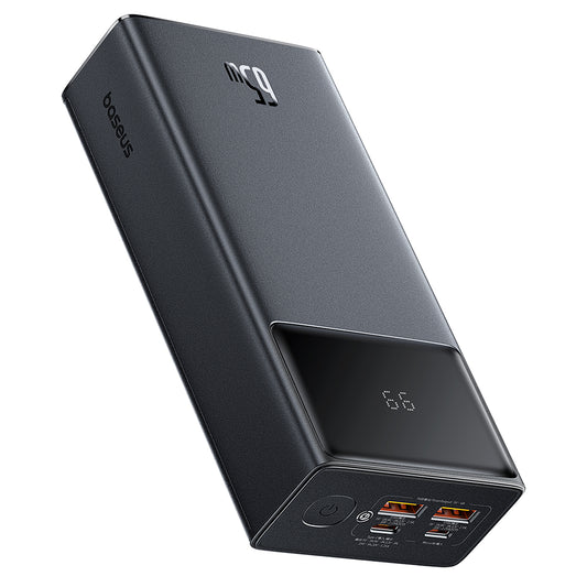 Batería externa Baseus Star Lord, 30000mAh, 65W, QC + PD, 1 x USB-C - 2 x USB-A, Negro P1002290908113113-00 