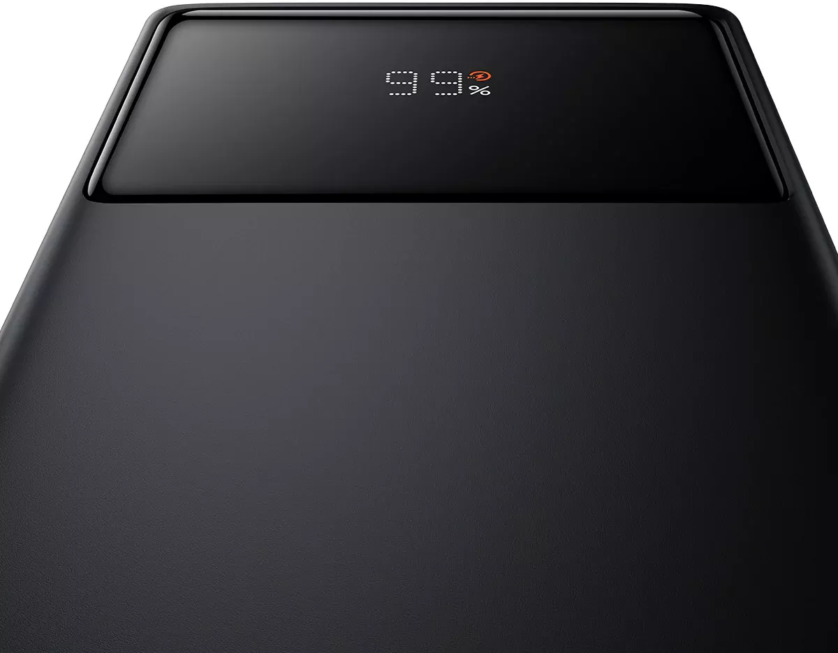Batería Externa Baseus Star Lord, 30000mAh, 22.5W, QC + PD, 1 x USB-C - 2 x USB-A, Negra PPXJ080101