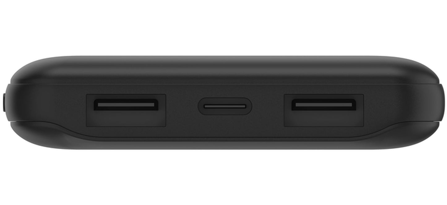 Batería Externa Belkin BoostCharge, 10000mAh, 15W, 1 x USB-C - 2 x USB-A, Negra BPB011btBK