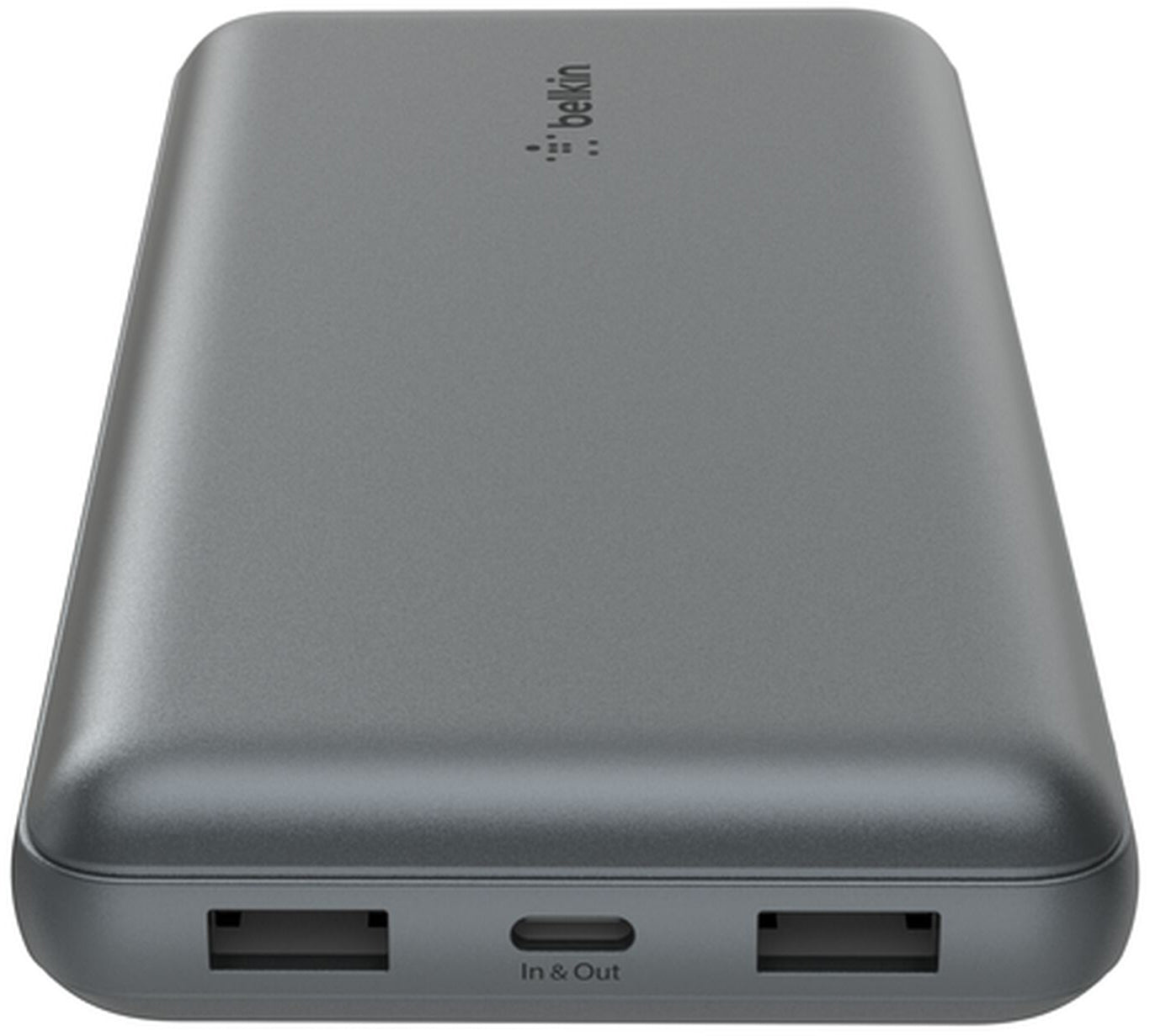 Batería Externa Belkin BoostCharge Pro, 20000mAh, 15W, 1 x USB-C - 2 x USB-A, Gris BPB012btGY