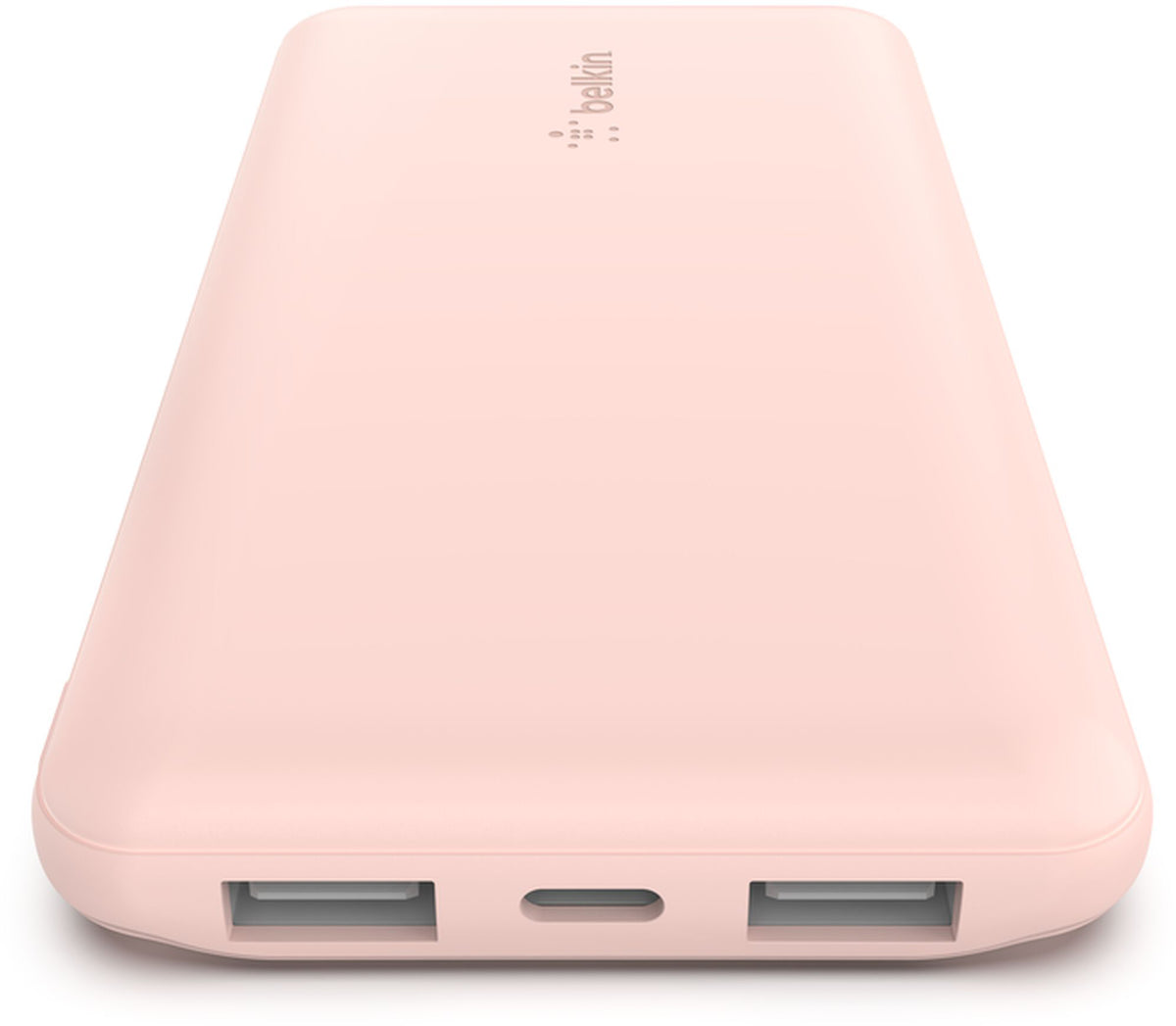 Batería Externa Belkin BoostCharge, 10000mAh, 15W, 1 x USB-C - 2 x USB-A, Rosa BPB011btRG