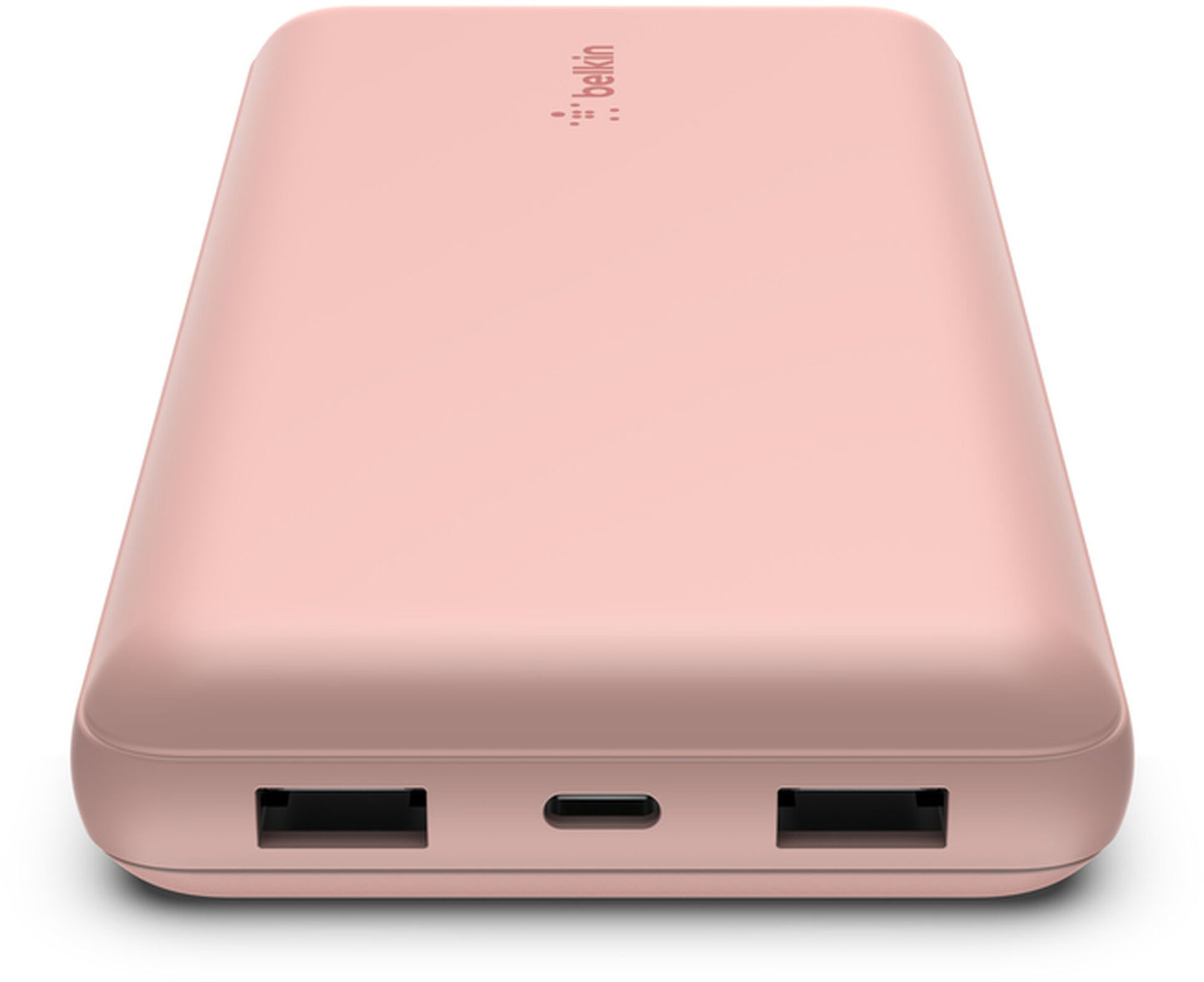 Batería Externa Belkin BoostCharge, 20000mAh, 15W, 1 x USB-C - 2 x USB-A, Rosa Dorado BPB012btRG