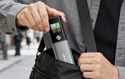 Batería Externa BlitzWolf BW-P23, 14000mAh, 100W, QC + PD, 1 x USB-A - 1 x USB-C, Gris