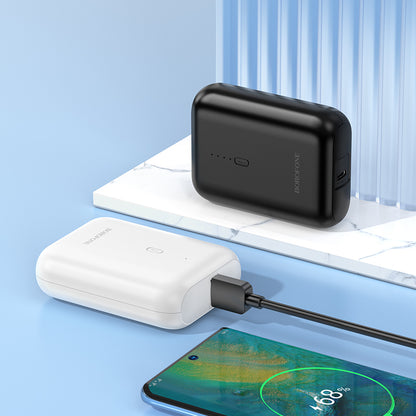 Batería Externa Borofone BJ81 Stability, 5000mAh, 10W, 1 x USB-A, Negra