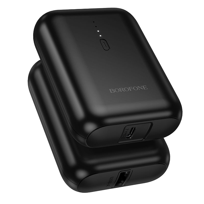 Batería Externa Borofone BJ81 Stability, 5000mAh, 10W, 1 x USB-A, Negra