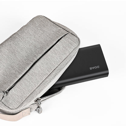 Batería Externa BWOO BO-P44, 20000mAh, 22.5W, QC + PD, 1 x USB-C - 2 x USB-A, Negra