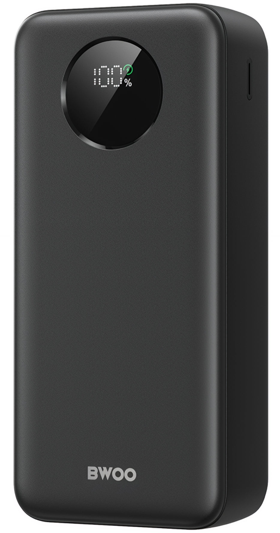 Batería Externa BWOO BO-P64, 30000mAh, 22.5W, QC + PD, 1 x USB-C - 2 x USB-A, Negra
