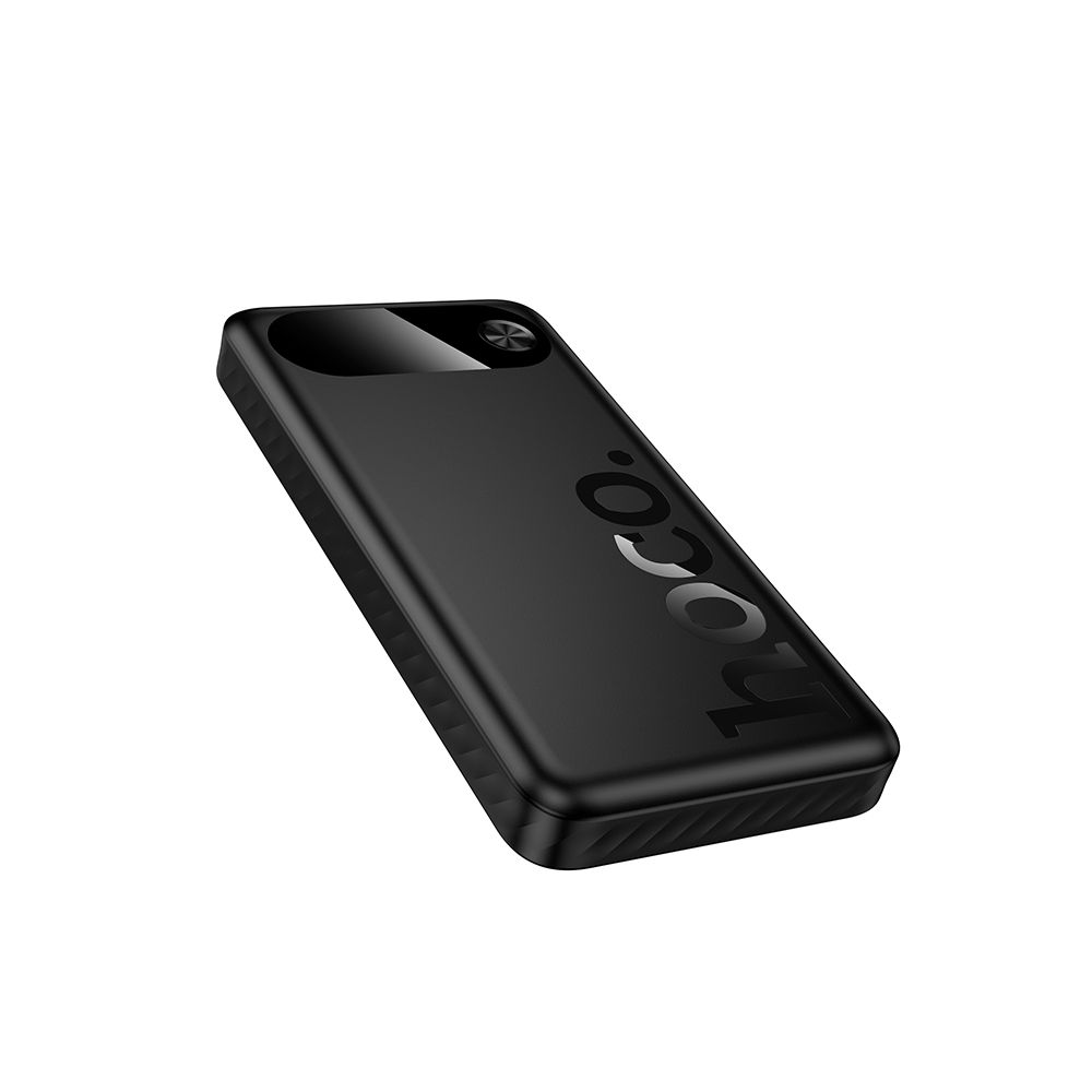 Batería Externa HOCO J154, 10000mAh, 22.5W, QC + PD, 1 x USB-C - 2 x USB-A, Negra
