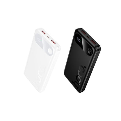 Batería Externa HOCO J154, 10000mAh, 22.5W, QC + PD, 1 x USB-C - 2 x USB-A, Negra