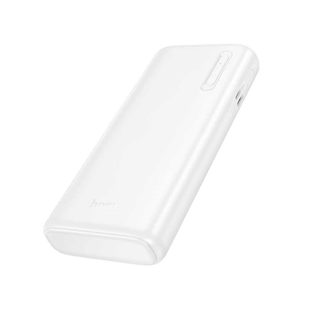 Batería Externa HOCO J158A, 10000mAh, 10W, 2 x USB-A, Blanca