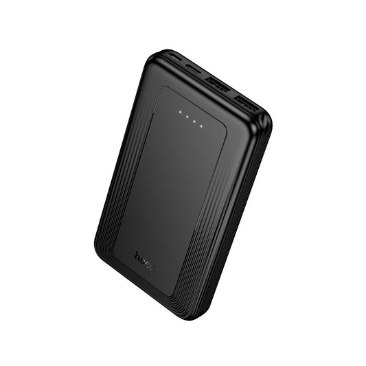Batería Externa HOCO J165A, 10000mAh, 10W, 2 x USB-A, Negra