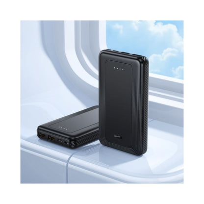 HOCO J165A External Battery, 10000mAh, 10W, 2 x USB-A, Black