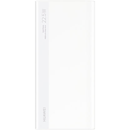 Batería externa Huawei SuperCharge, 10000mAh, 22.5W, QC + PD, 1 x USB-A - 1 x USB-C, Blanco 55034445