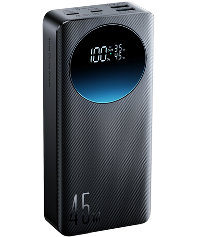 Batería Externa Joyroom JR-PBF02 Pro, 20000mAh, 45W, QC + PD, 2 x USB-A - 2 x USB-C, Negra