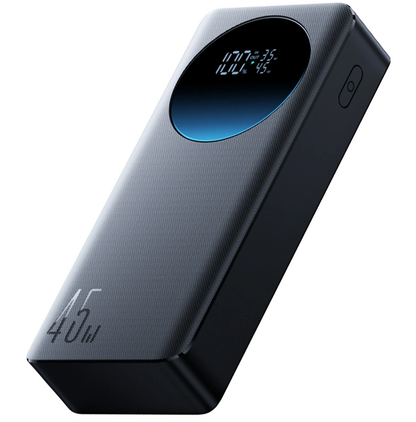Batería Externa Joyroom JR-PBF02 Pro, 20000mAh, 45W, QC + PD, 2 x USB-A - 2 x USB-C, Negra