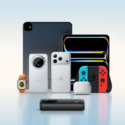 Batería Externa Joyroom JR-PBF14 Pro, 20000mAh, 22.5W, QC + PD, 1 x USB-C - 2 x USB-A, Negra
