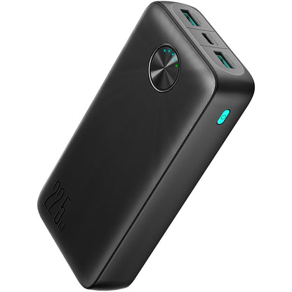 Joyroom JR-PBF16 Batería externa, 20000mAh, 22.5W, QC + PD, 1 x USB-C - 2 x USB-A, Negro 