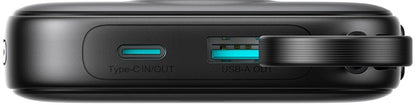 Batería Externa Joyroom JR-PBF17, 10000mAh, 22.5W, QC + PD, 1 x USB-A - 2 x USB-C, Negra