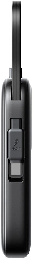 Batería Externa Joyroom JR-PBF17, 10000mAh, 22.5W, QC + PD, 1 x USB-A - 2 x USB-C, Negra
