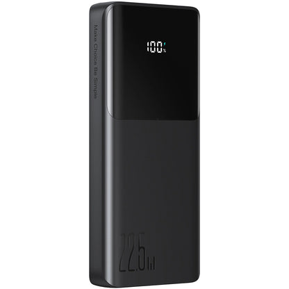 Batería Externa Joyroom JR-PBF19, 10000mAh, 22.5W, QC + PD, 1 x Lightning - 1 x USB-A - 2 x USB-C, Negra