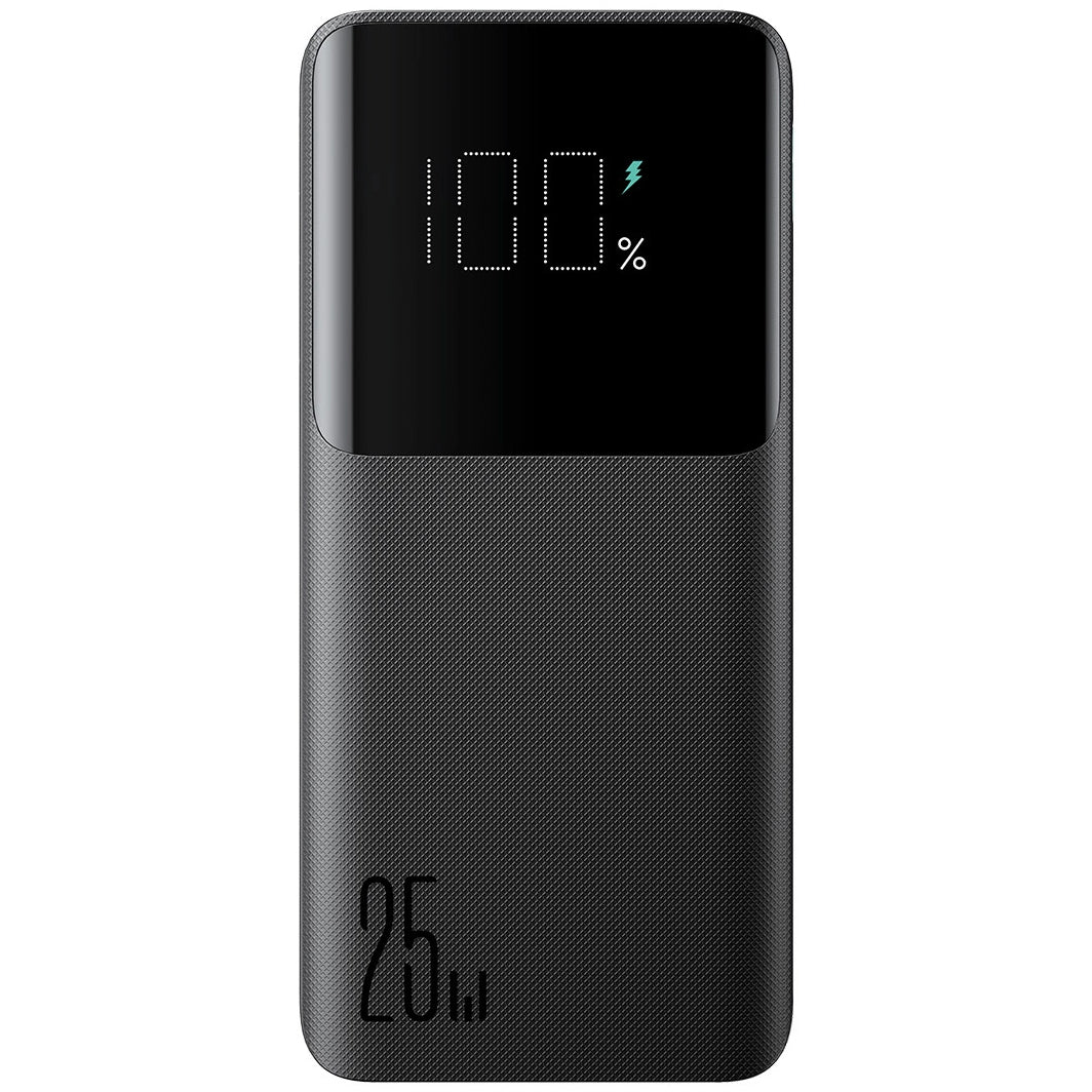 Batería Externa Joyroom JR-PBF20, 10000mAh, 25W, QC + PD, 1 x USB-C - 2 x USB-A, Negra