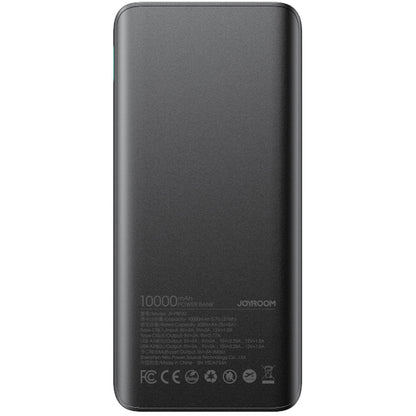 Batería Externa Joyroom JR-PBF20, 10000mAh, 25W, QC + PD, 1 x USB-C - 2 x USB-A, Negra