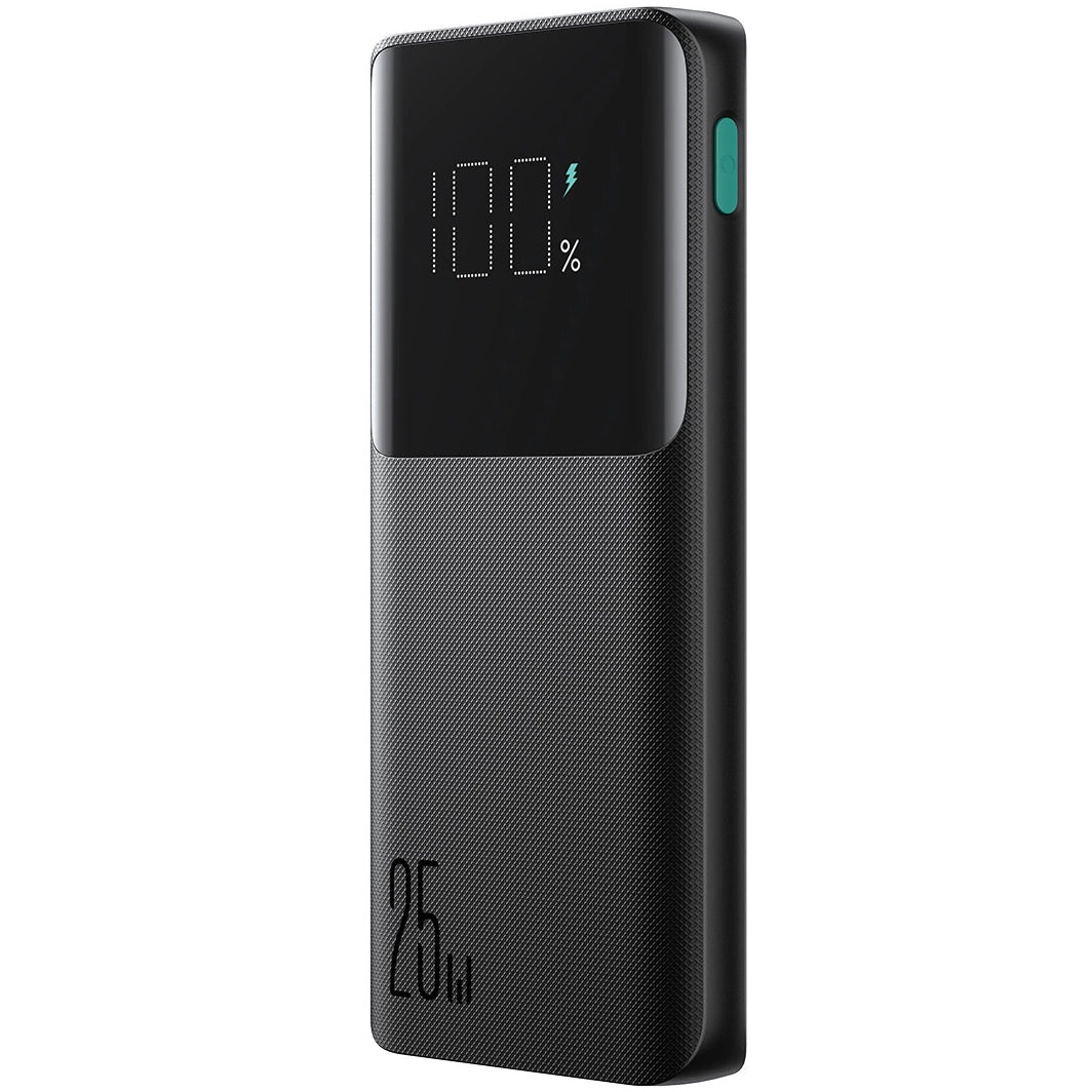 Batería Externa Joyroom JR-PBF20, 10000mAh, 25W, QC + PD, 1 x USB-C - 2 x USB-A, Negra