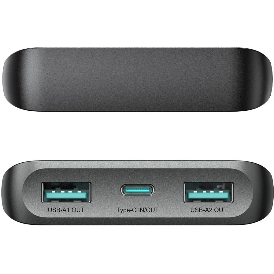 Batería Externa Joyroom JR-PBF20, 10000mAh, 25W, QC + PD, 1 x USB-C - 2 x USB-A, Negra