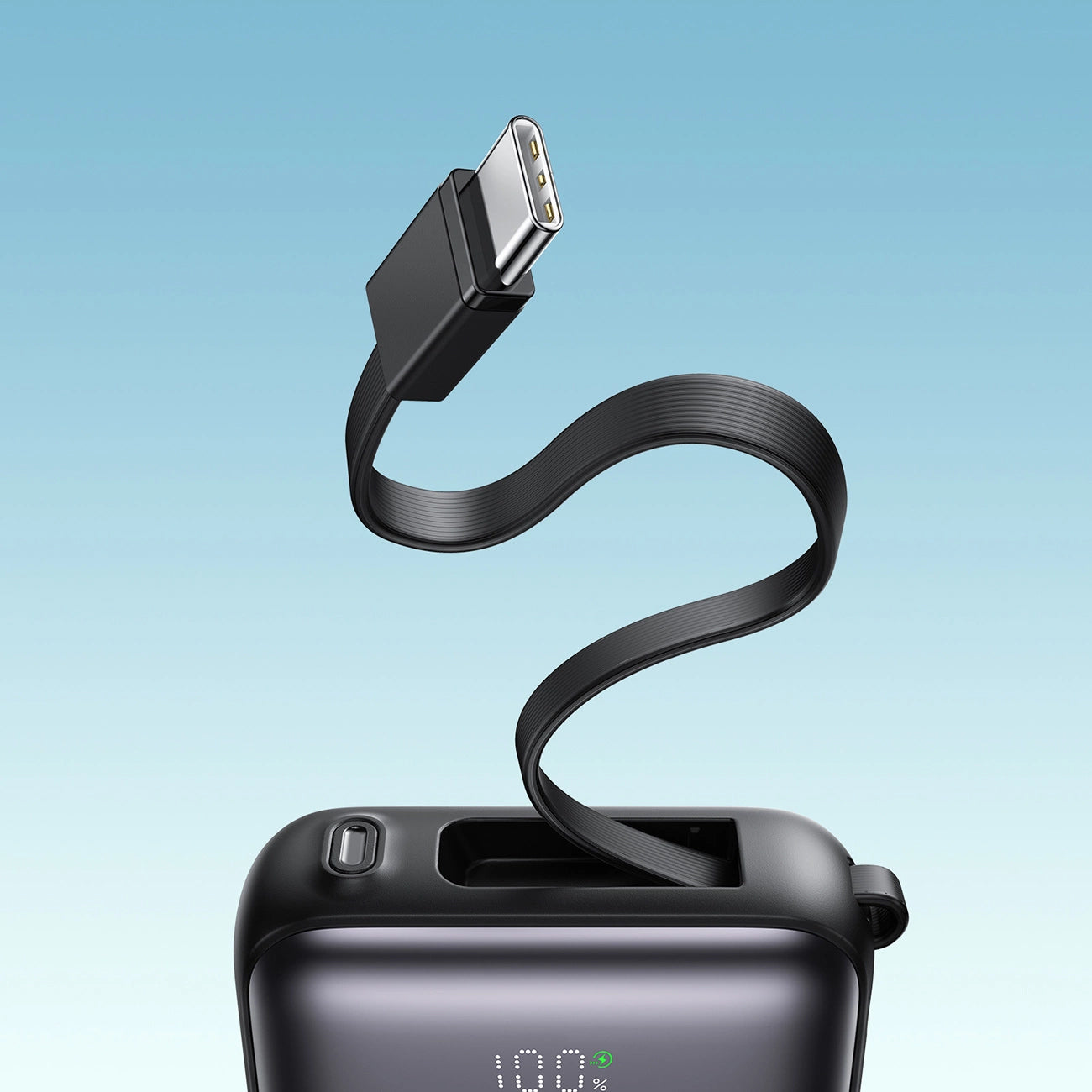 Batería Externa Joyroom JR-PBF27, 10000mAh, 22.5W, PD, 1 x Lightning - 2 x USB-C, Negra