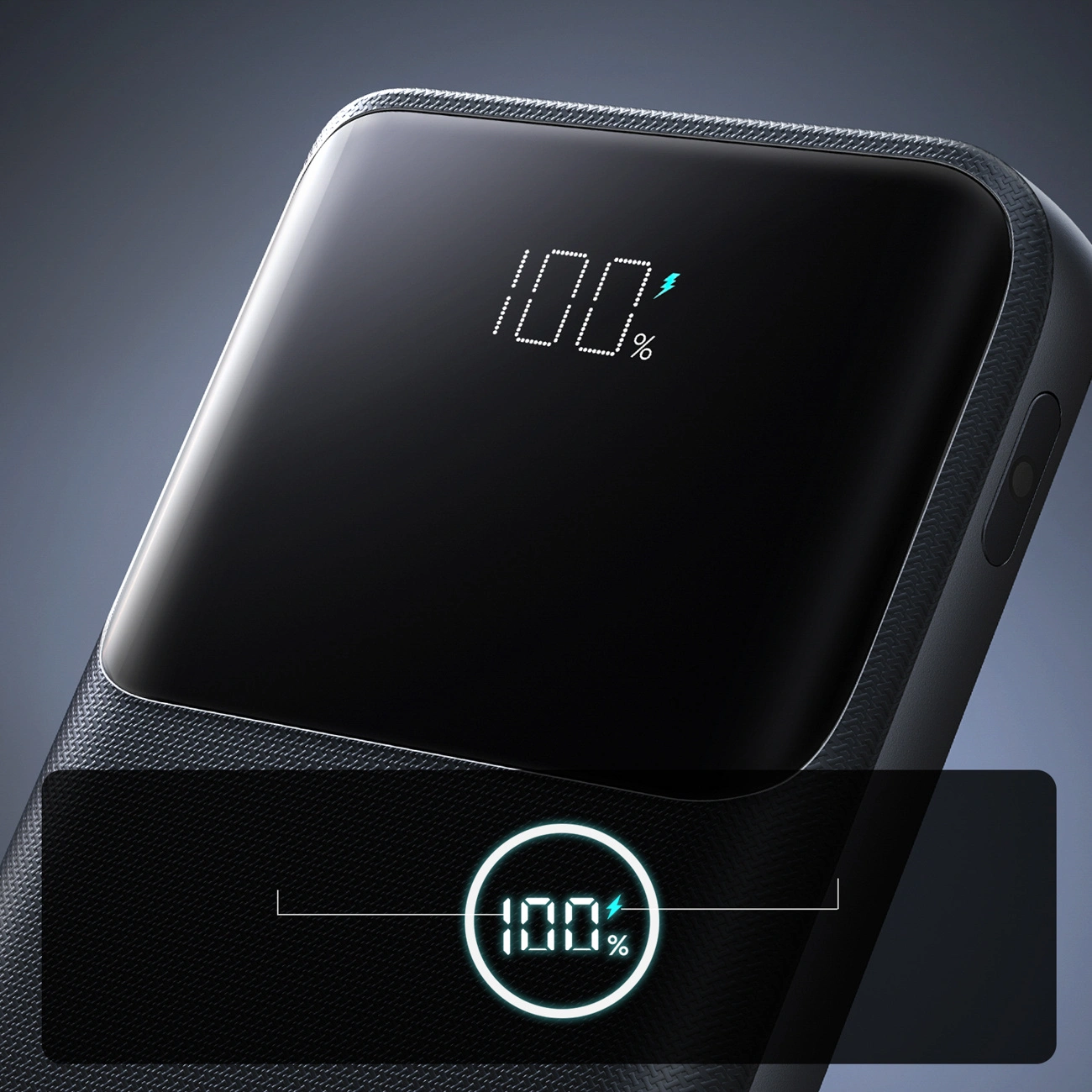 Batería Externa Joyroom JR-QP191, 10000mAh, 22.5W, QC + PD, 1 x USB-A - 2 x USB-C, Negra