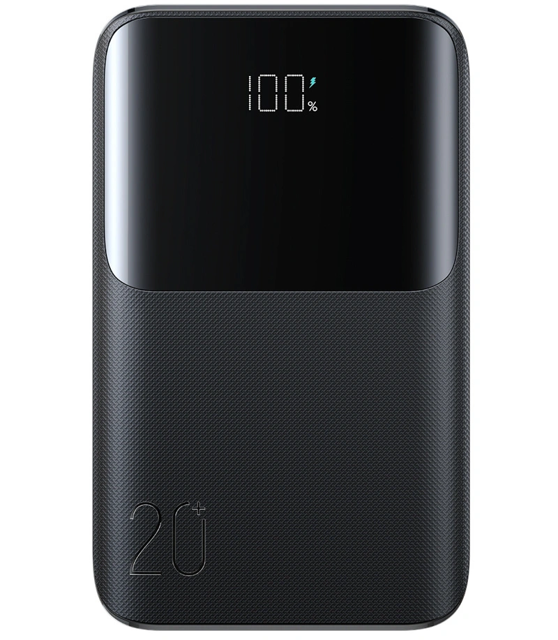 Batería Externa Joyroom JR-QP192, 20000mAh, 22.5W, QC + PD, 1 x USB-A - 2 x USB-C, Negra