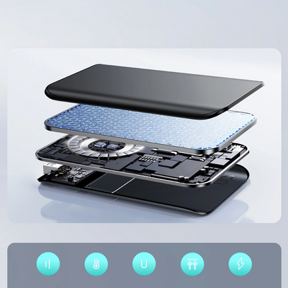 Batería Externa Joyroom JR-QP192, 20000mAh, 22.5W, QC + PD, 1 x USB-A - 2 x USB-C, Negra