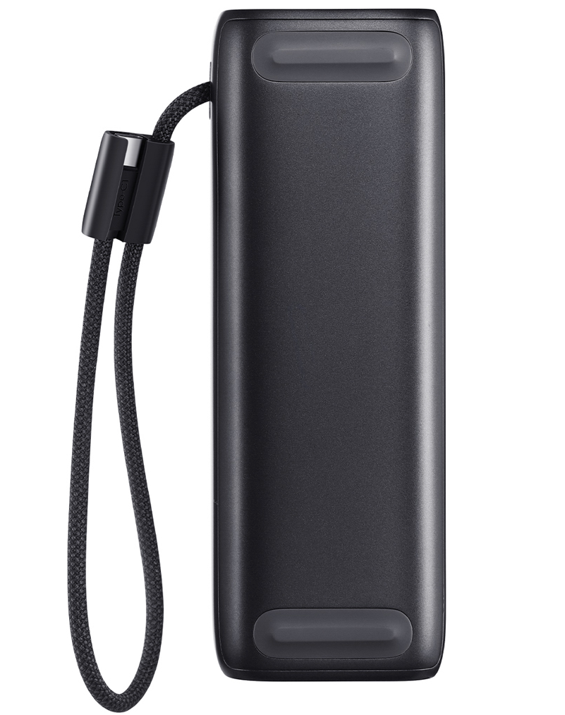 Batería externa Joyroom PODIX PR70, 25000 mAh, 240 W, QC + PD, 1 x USB-A - 3 x USB-C, negra
