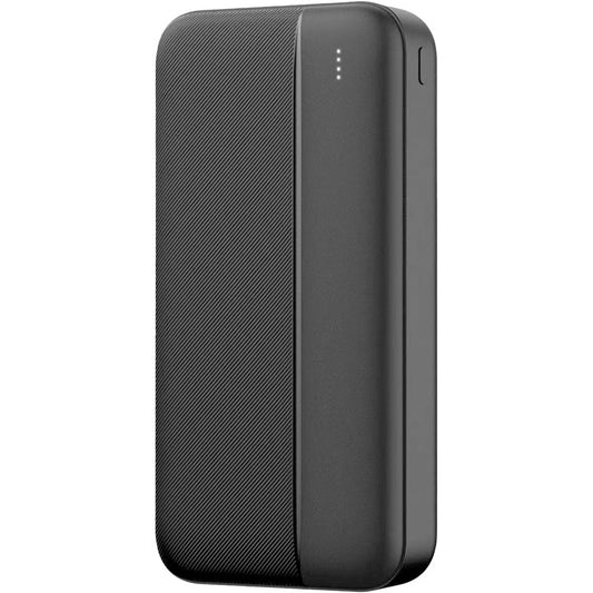 Batería Externa MaXlife MXPB-02, 20000mAh, 20W, QC + PD, 1 x USB-A - 1 x USB-C, Negra