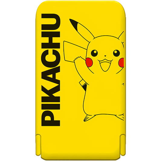 Batería Externa Inalámbrica OTL Pokemon Pikatchu, 5000mAh, 20W, PD + FQI, 1 x QI - 1 x USB-C, Amarilla PK1191