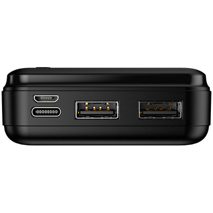 MaXlife MXPB-01 Batería externa, 20000mAh, 12W, 2 x USB-A, Negro