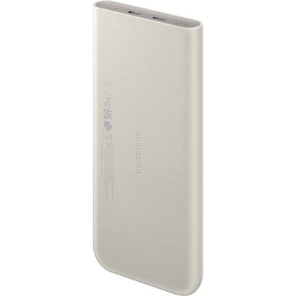 Batería externa Samsung, 10000mAh, 25W, PD, 2 x USB-C, Beige EB-P3400XUEGEU