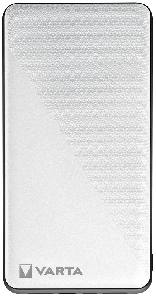 Batería externa Varta Energy, 20000mAh, 15W, 2 x USB-A - 1 x USB-C, Blanco