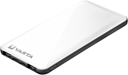 Batería externa Varta Energy, 5000mAh, 15W, 2 x USB-A - 1 x USB-C, Blanco