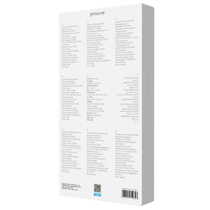 Batería Externa Proove Illuminator 2, 10000mAh, 22.5W, QC + PD, 2 x USB-A - 1 x USB-C, Negra PBIP10212201